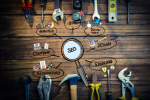 Image is defining the pillars of SEO